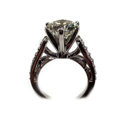 Platinum Engagement Ring Profile