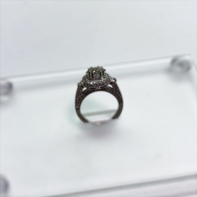 1.24 CT Engagement Ring Side