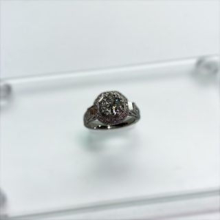 1.24 CT Engagement Ring Top down